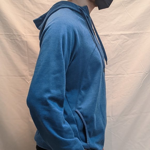 Avia Zip-Up Hoodie (Blue) - Picture 4 of 7